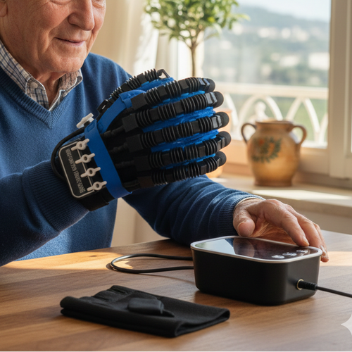 FlexiGrip™ - Guanto Pneumatico per Riabilitazione Robotica